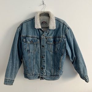 Levi’s Vintage denim Sherpa jacket
